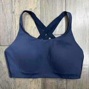 Lululemon Energy Bra *High Support, B–DDD Cups True Navy